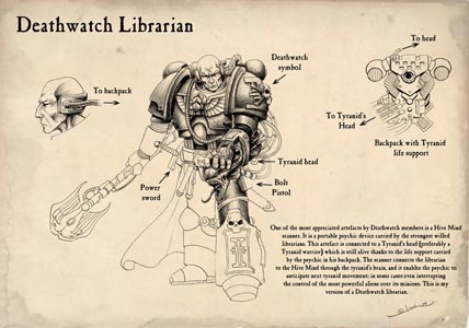 Bibliotecario de la Deathwatch
